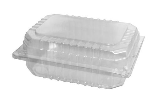 CLEARVIEW P.E.T HINGED CONTAINERS SMALL SALAD PACK (CA-CVP048) 100S