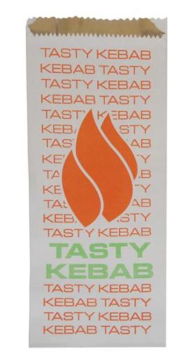 FOIL LINED KEBAB BAG (PB-KBLP) 250S