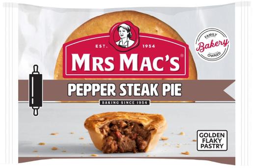 Mrs Macs Pepper Steak Pie 175gm 